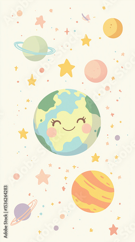 A Pastel Universe A background 2025