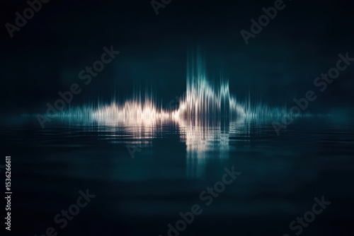 A dark blue image with a white line in the middle