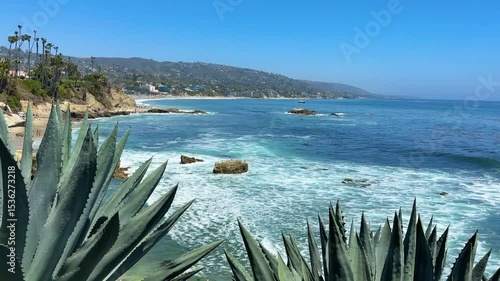 Beautiful Laguna Beach in Orange County, Southern California