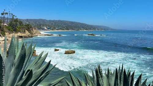 Beautiful Laguna Beach in Orange County, Southern California