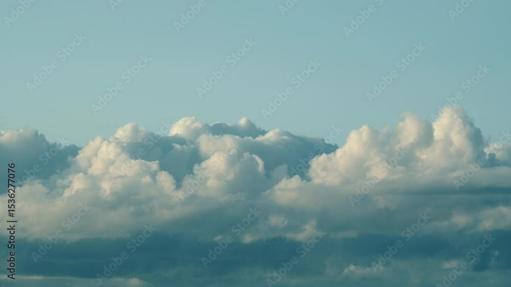Stunningly Beautiful and Captivating Cloudscapes that Exist Beneath a Soft and Clear Blue Sky Stunningly Beautiful and Captivating Cloudscapes that Exist Beneath a Soft and Clear Blue Sky