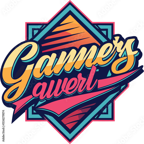 Gammers naer quites Typography T-shirt Design print Ready eps cu file download 
