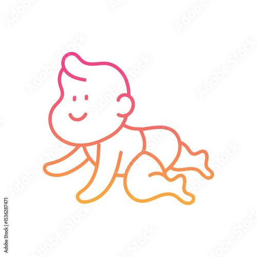 Baby Icon vector