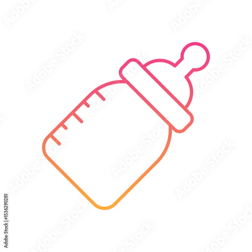 Baby Bottle Icon vector