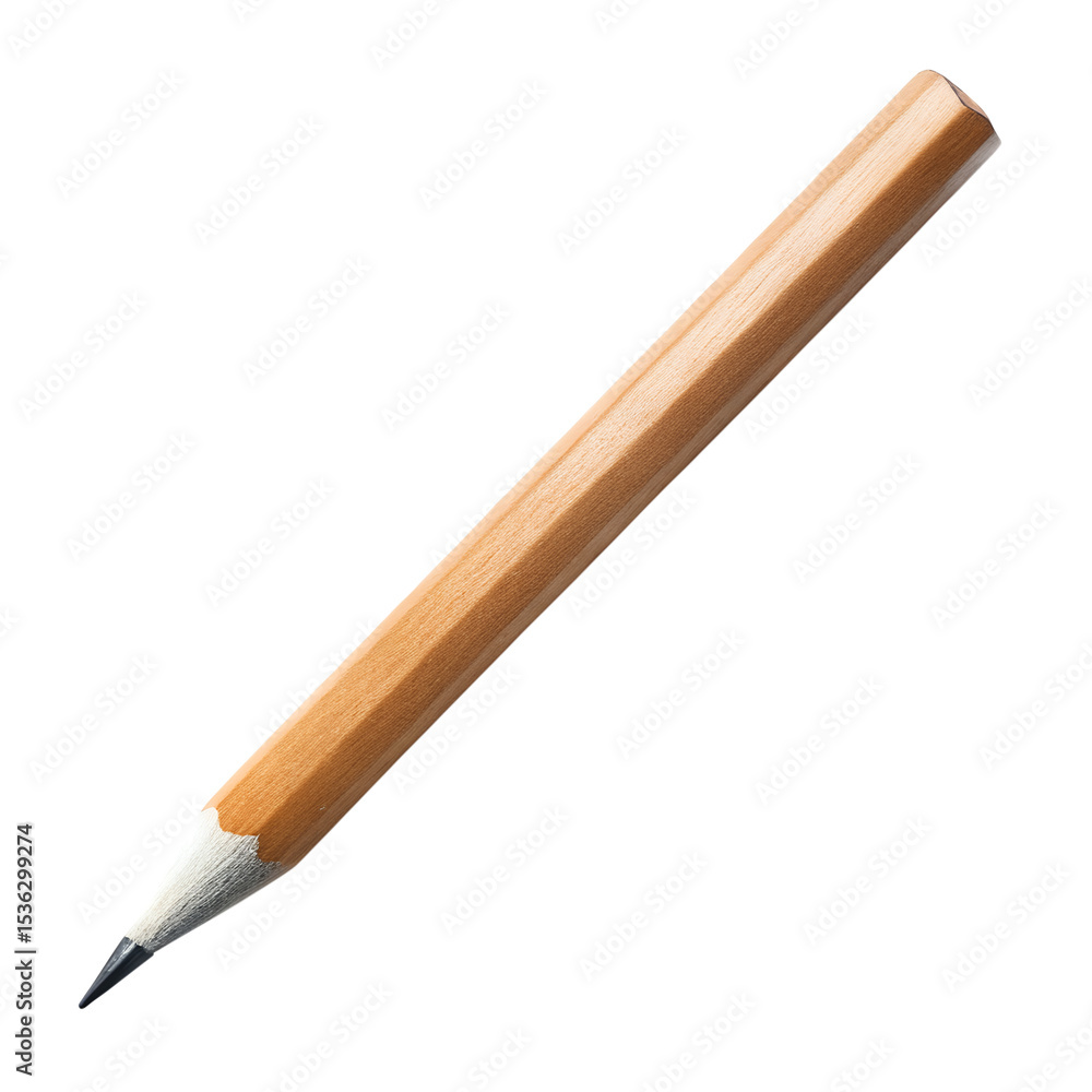 Obraz premium pencil isolated on transparent background