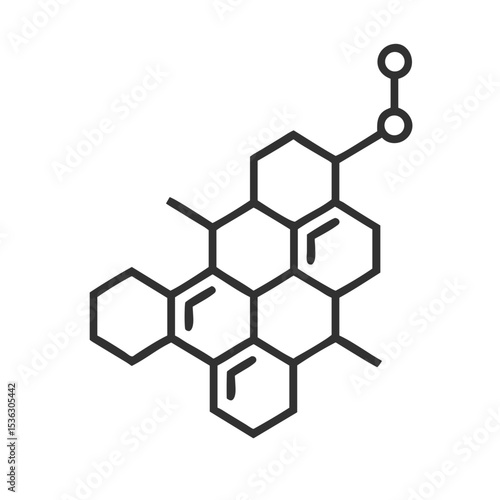 Chemical Compound Icon for Science Blogs, Biochemistry Materials, Educational Resources and Laboratory Documentation