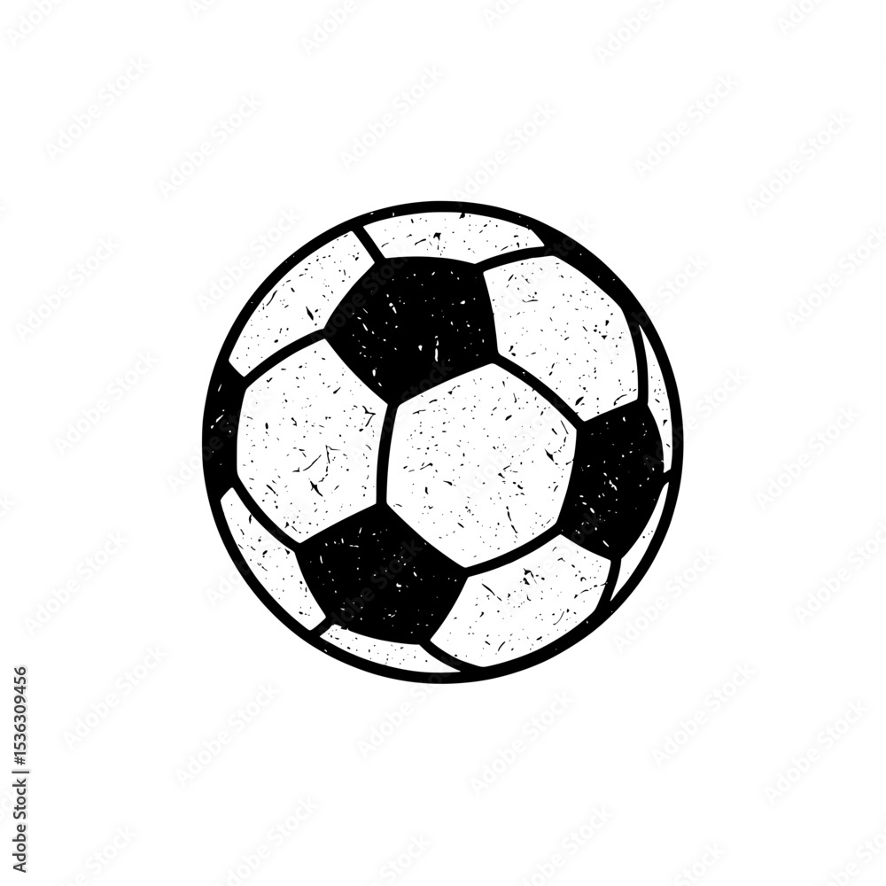 Fototapeta premium soccer ball isolated on white