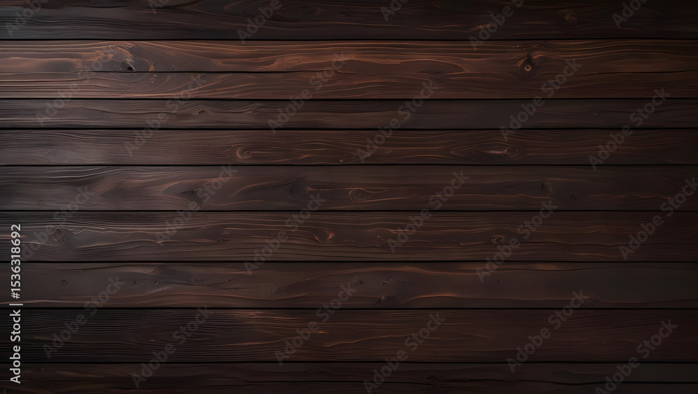 Fototapeta premium dark wood plank wall, texture of wooden background
