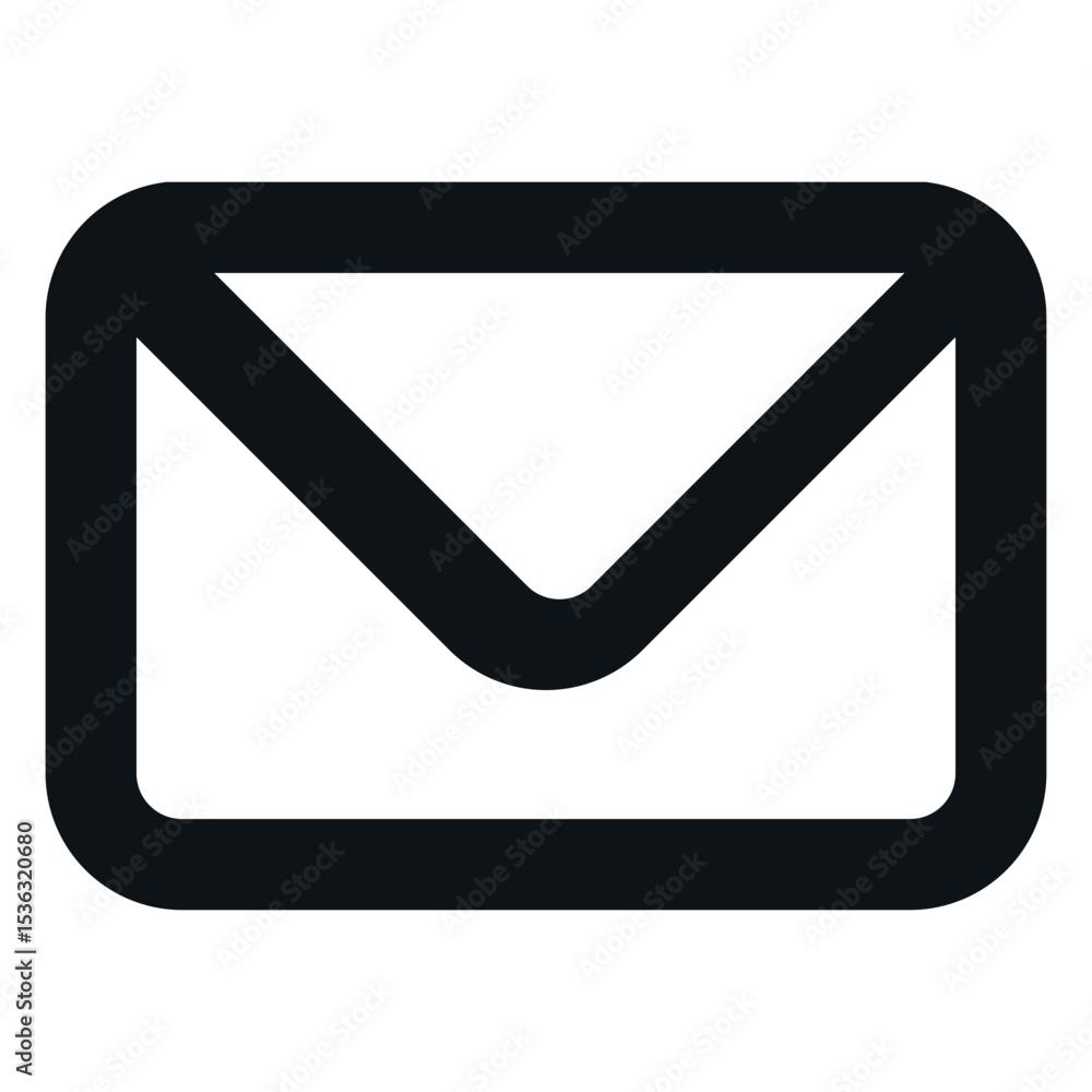 Clean and Minimalist Outline Icon of contact Clean and Minimalist Outline Icon of contact