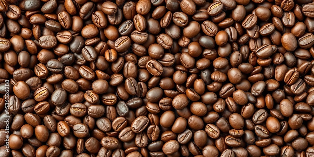 Intricate design of coffee beans, whole and roasted, in various shades of brown, artwork, vintage Intricate design of coffee beans, whole and roasted, in various shades of brown, artwork, vintage