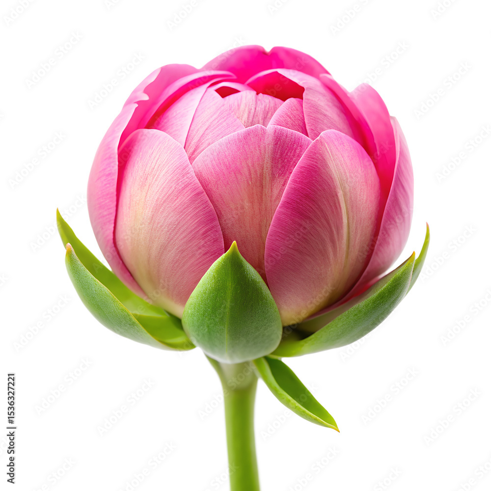 Fototapeta premium lotus isolated on white background