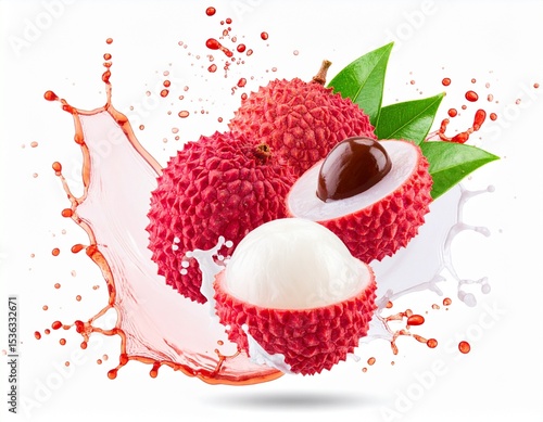 strawberry on a white background
