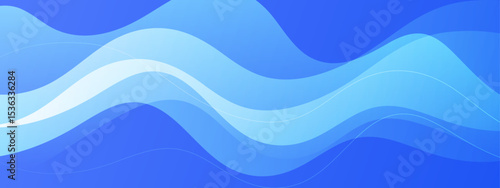 Abstract blue wavy lines background suitable for technology, digital design projects, presentations, web banners, social media graphics, and print materials.
