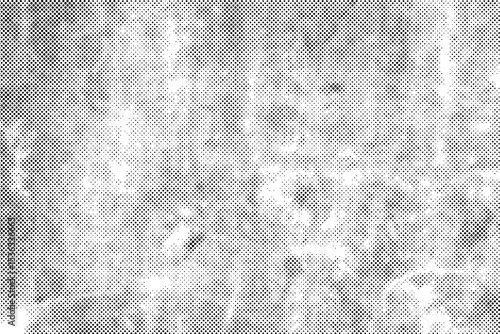 Abstract grunge halftone black dost texture background