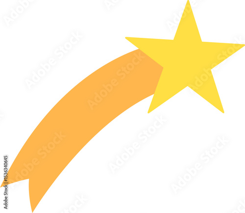 별똥별 드로잉 아이콘(shooting star line drawing coloring icon)
