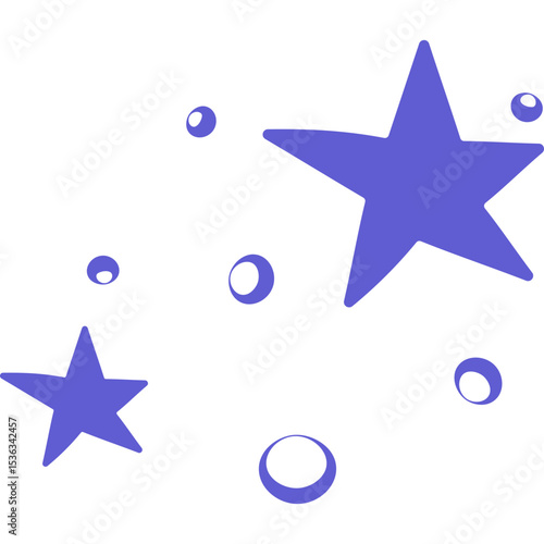 Starfish with Sea Bubbles