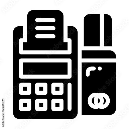 icon post terminal with style glyph