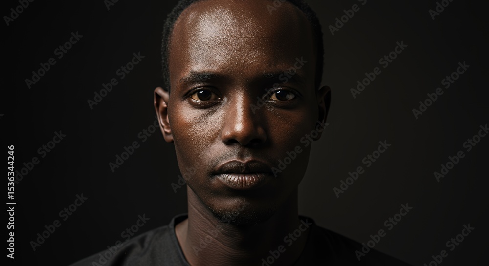 Portrait of a Young African Man Portrait of a Young African Man