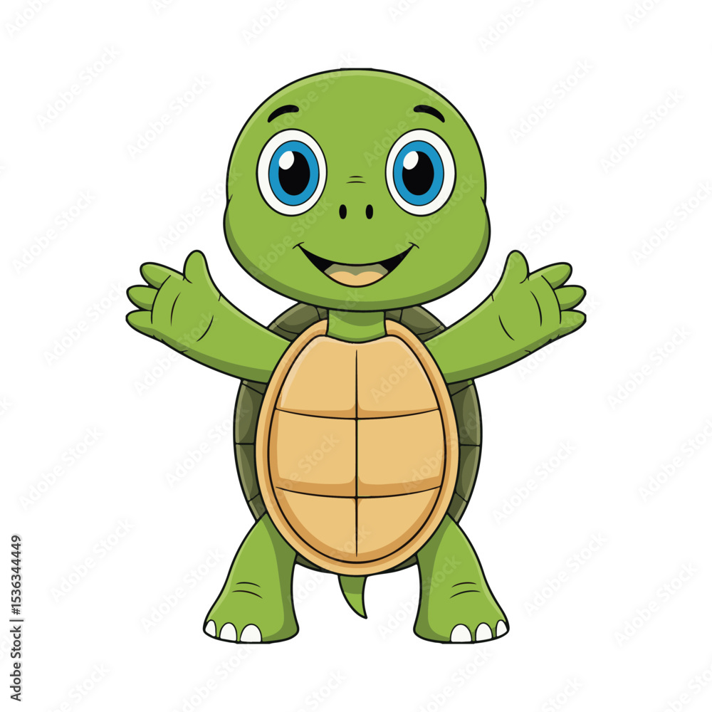 Fototapeta premium tortoise with a smile