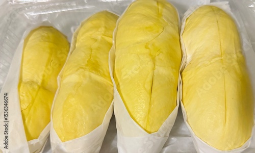durian, Thai fruit, tropical fruit, exotic fruit, fruit, sweet, creamy, yellow, golden, ripe, delicious, dessert, snack, healthy, fresh, Asian food, Southeast Asian, king of fruits, Monthong, durian p
