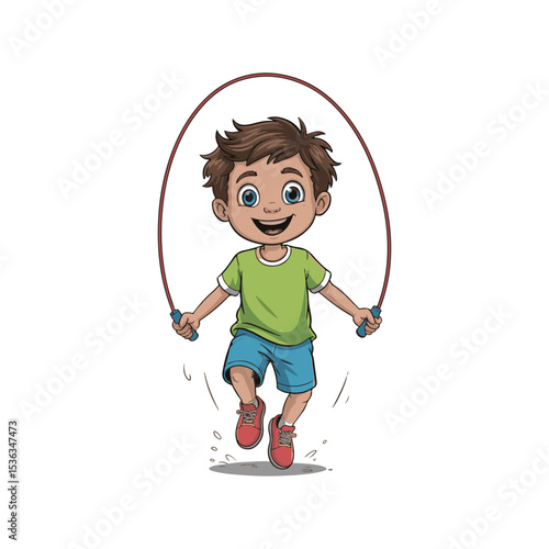 boy playing tennis