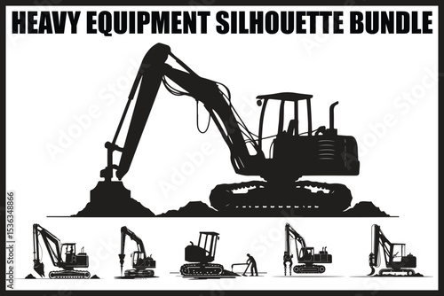 Heavy Equipment Construction Set