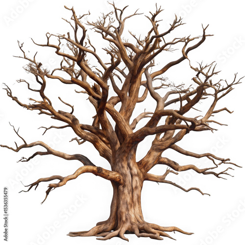 Wallpaper Mural Ancient dead tree isolated on transparent background Torontodigital.ca