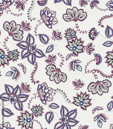 floral pattern, wallpaper design, seamless pattern, allure pattern