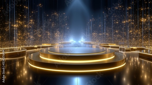 Golden Award Ceremony Stage Design