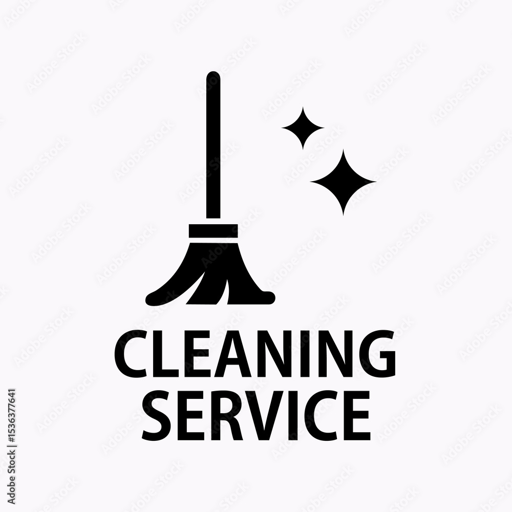 Fototapeta premium Cleaning Service Logo Designs