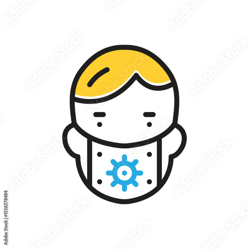 Multi color icon for preserve