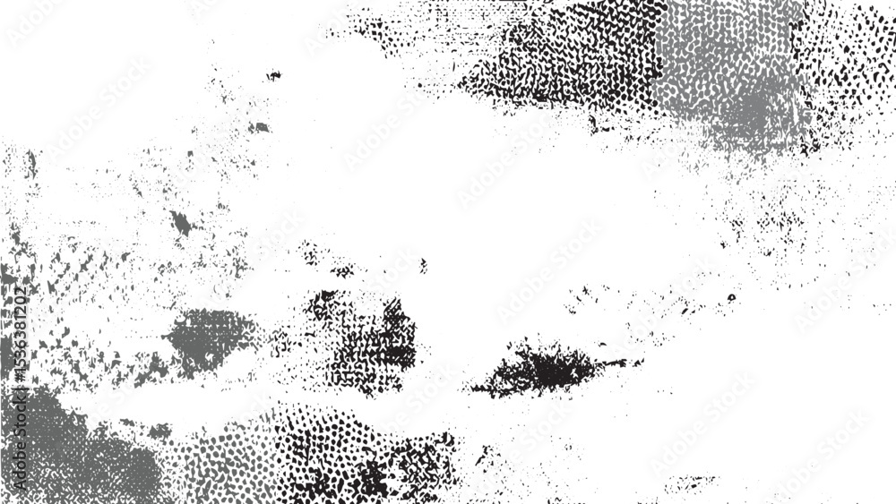 Fototapeta premium Abstract grayscale texture background mottled black white gray speckled grunge distressed pattern design element