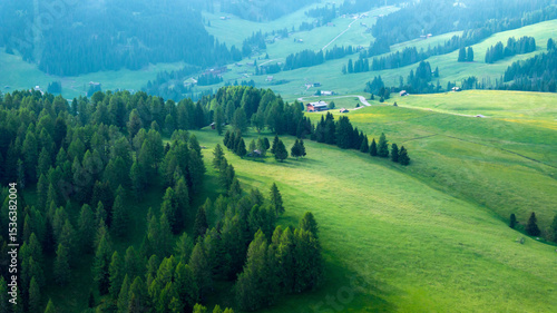 Italian Dolomites natural scenery