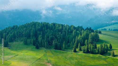 Italian Dolomites natural scenery
