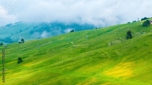 Italian Dolomites natural scenery