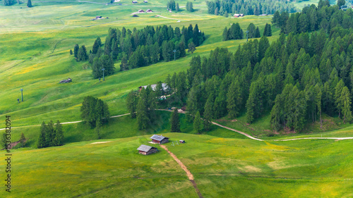 Italian Dolomites natural scenery