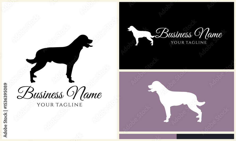 Obraz premium Dog Logo Design Variations. (53)