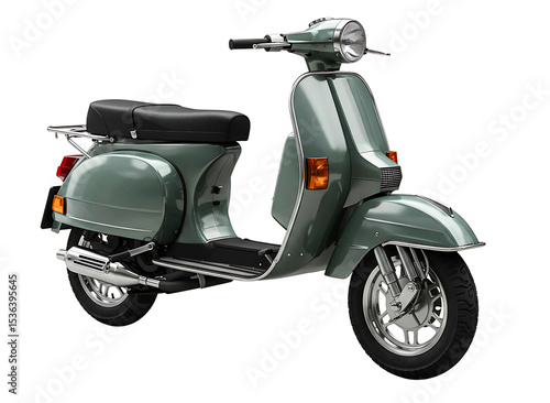 Fototapeta Naklejka Na Ścianę i Meble -  scooter isolated on transparent background

