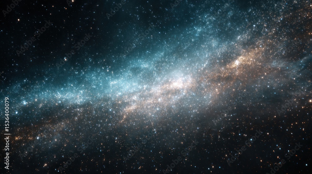 Naklejka premium Space nebula