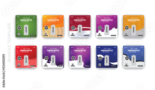 perfume Social Media Post & Web Banner Ideas