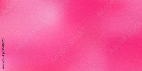Abstract pink fuchsia grainy gradient background illustration.
