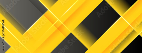 Abstract yellow and black intersecting lines, perfect for backgrounds, graphic design projects, and artistic compositions needing a bold, dynamic element.