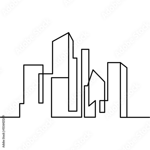 Minimalist City Building
