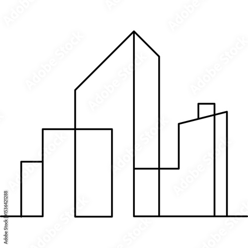 Minimalist City Building
