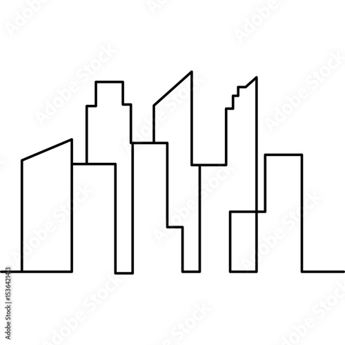 Minimalist City Building
