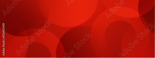 Abstract red background suitable for web design, social media, business presentations, and digital artwork with overlapping circles creating a modern look.