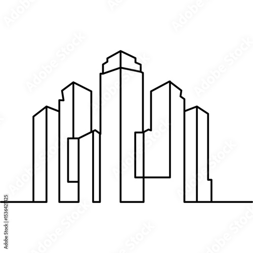 Minimalist City Building
