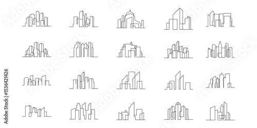 Minimalist City Building
