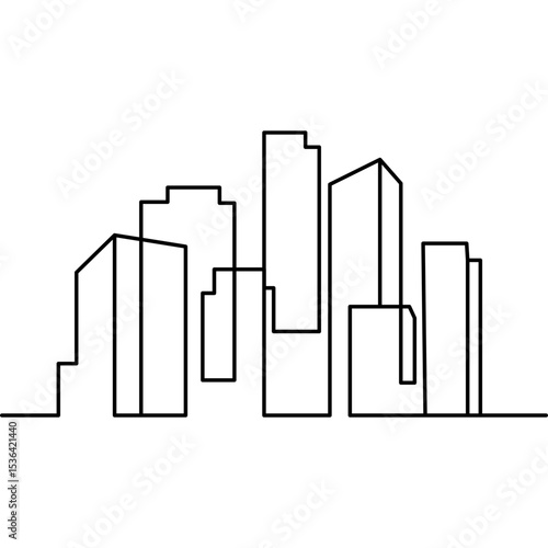 Minimalist City Building
