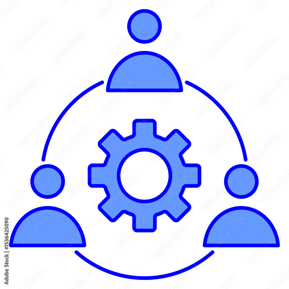 Obraz premium teamwork skills